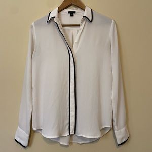 Ann Taylor Long Sleeve Blouse